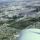 Vista érea de la ciudad junto a Disneyland en 1960. Wikimedia Commons